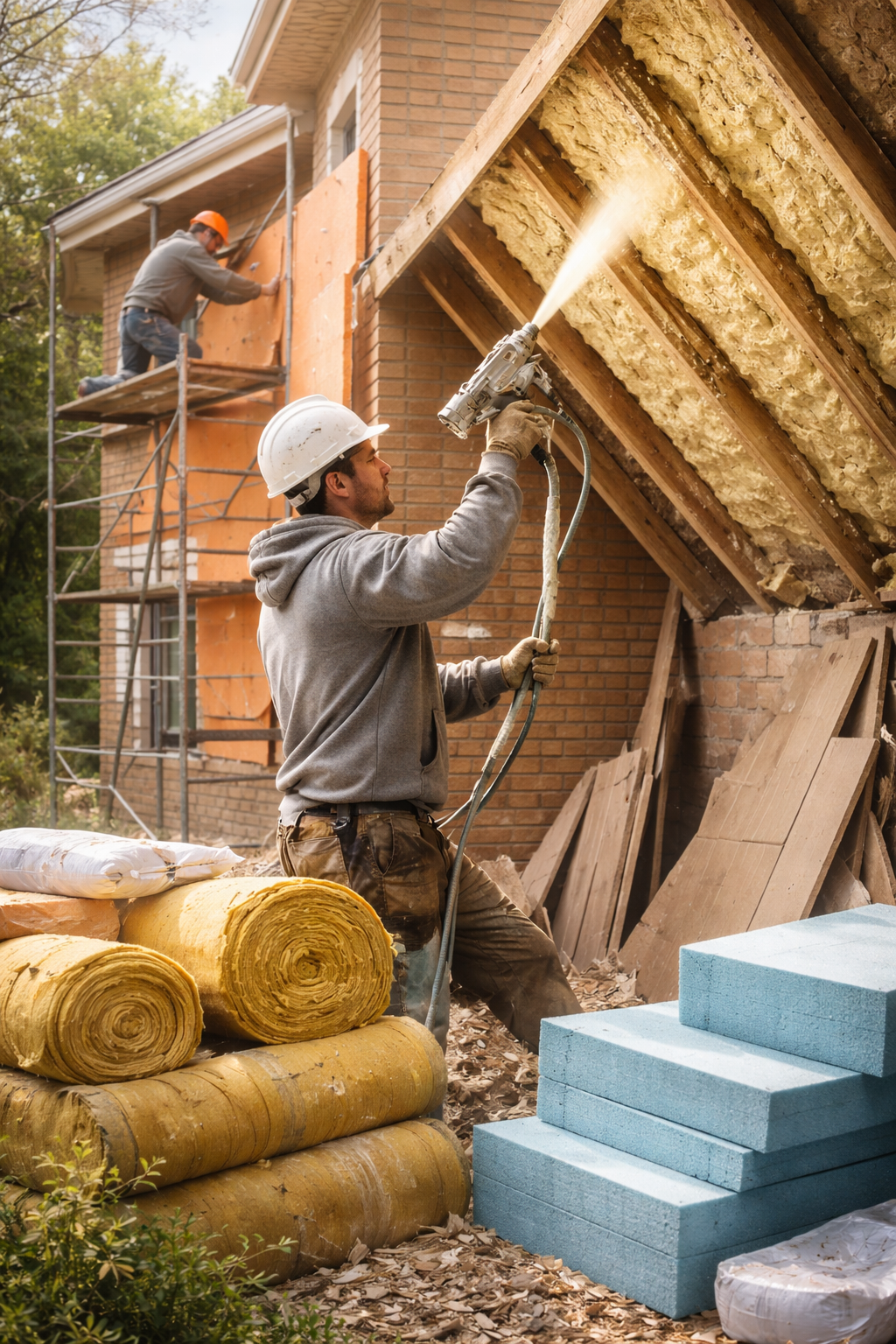 Утепление домов в Балашихе под ключ от 4306 руб/м2 | Профессионально — ТепломастерБлш