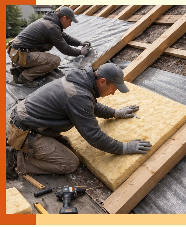 Профессиональное утепление крыши в Балашихе качественно и надежно