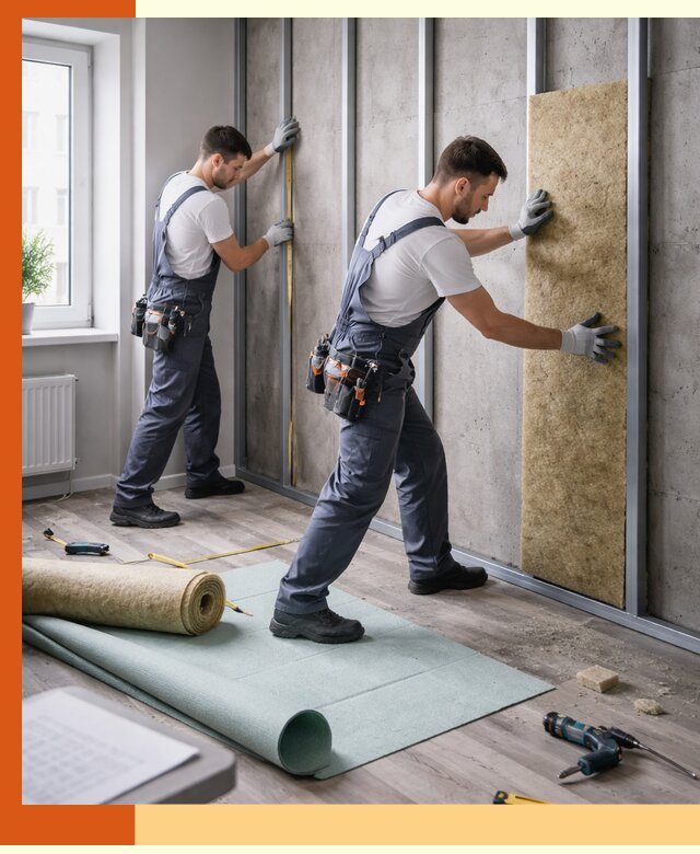 Шумоизоляция квартиры под ключ в Балашихе — профессионально и гарантированно